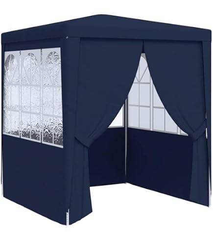 Amazon.co.jp: vidaXL プロ仕様 パーティーテント 側壁付き 2x2m